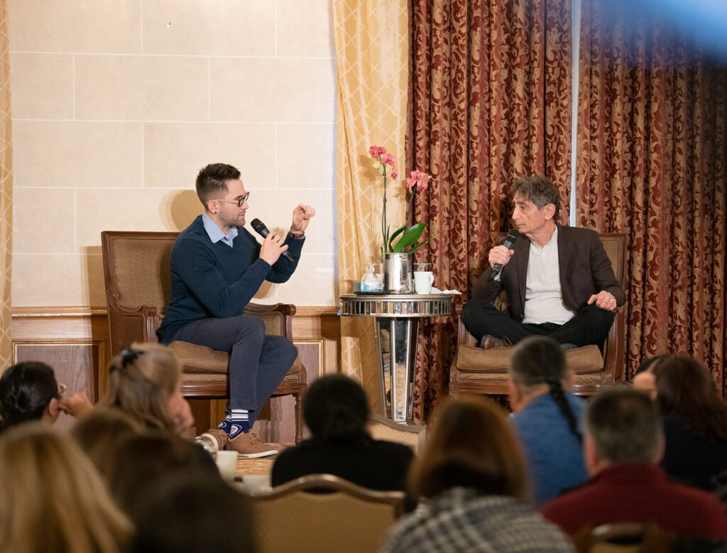 Gabor Mate Interview On Stage